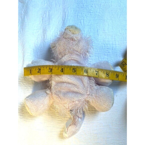 Ganz Webkinz Retired Pink Pig HM002 Stuffed Plush 8" Fluffy Farm Animal Toy - Picture 13 of 15